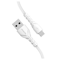 USB кабель Remax PD-B47m, MicroUSB, 1.0 м., Білий