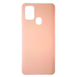 Чохол (накладка) Samsung A217 Galaxy A21s, Original Soft Case, Бежевий