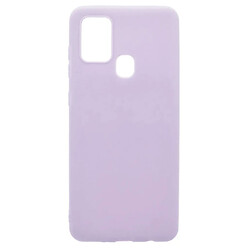 Чохол (накладка) Samsung A217 Galaxy A21s, Original Soft Case, Light Purple, Фіолетовий