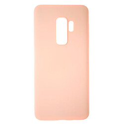 Чехол (накладка) Samsung G965 Galaxy S9 Plus, Original Soft Case, Бежевый