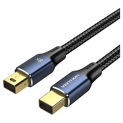 Кабель Vention HCGLG, Mini DisplayPort, 1.5 м., Чорний