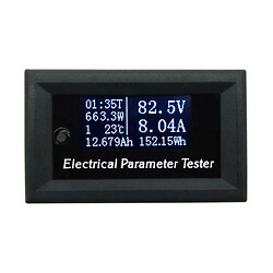 Багатофункціональний вимірювач параметрів електричного струму 7в1 з OLED дисплеєм