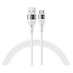 USB кабель Recci Swift Series RS11C, Type-C, 1.0 м., Белый