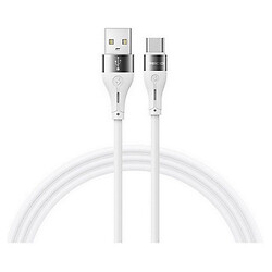USB кабель Recci Swift Series RS11C, Type-C, 1.0 м., Белый