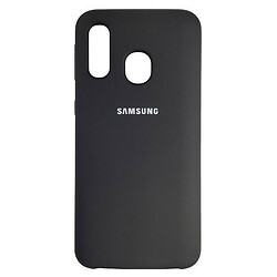 Чохол (накладка) Samsung A305 Galaxy A30, Original Soft Case, Чорний