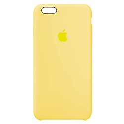 Чохол (накладка) Apple iPhone 6 / iPhone 6S, Original Soft Case, Mellow Yellow, Жовтий