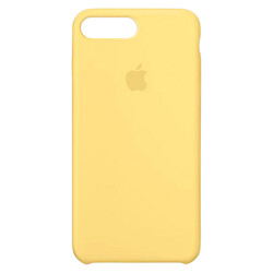 Чохол (накладка) Apple iPhone 7 Plus / iPhone 8 Plus, Original Soft Case, Cream Yellow, Жовтий