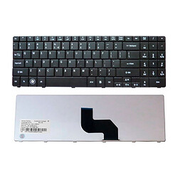 Клавіатура для ноутбука Acer Aspire 5732/5332/5516/5517/5532/5534, Чорний