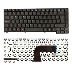 Клавіатура для ноутбука Asus A3A/A3V/A4/A7/F5/X50, Чорний