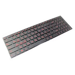 Клавіатура для ноутбука Asus G501J/G501JW/G501V/G501VW, Чорний