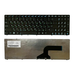 Клавіатура для ноутбука Asus K52/A52/X52/K53/A53/A72/K72/K73, Чорний