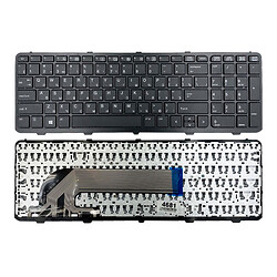 Клавіатура для ноутбука HP ProBook 450 G0/G1/G2/455 G0 G1 G2, Чорний