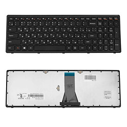 Клавіатура для ноутбука Lenovo G500s/G505s/S510p/Flex 15, Чорний