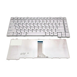 Клавіатура для ноутбука Toshiba Satellite A200/A210/A300/L300/L450, Срібний