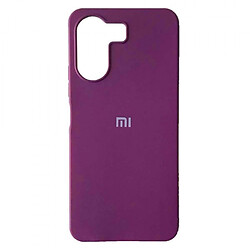 Чохол (накладка) Xiaomi Poco C65 / Redmi 13C, Original Soft Case, Grape, Фіолетовий