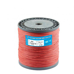 Кабель 28AWG в силиконовой изоляции 50 см (красный)