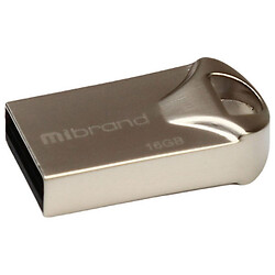 USB Flash Mibrand Hawk, 16 Гб., Сріблястий
