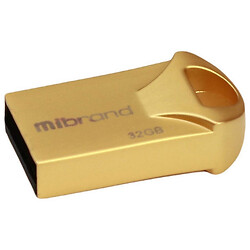 USB Flash Mibrand Hawk, 32 Гб., Золотий