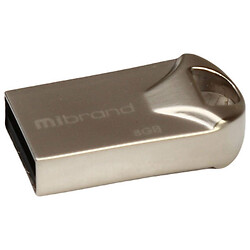 USB Flash Mibrand Hawk, 8 Гб., Сріблястий
