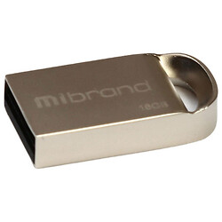 USB Flash Mibrand Lynx, 16 Гб., Сріблястий