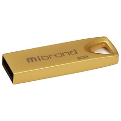USB Flash Mibrand Taipan, 8 Гб., Золотий