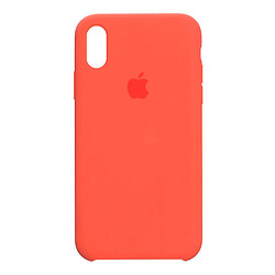 Чохол (накладка) Apple iPhone X / iPhone XS, Original Soft Case, Nectarine, Помаранчевий