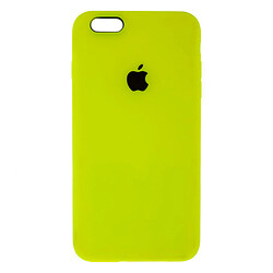 Чехол (накладка) Apple iPhone 6 / iPhone 6S, Original Soft Case, Fluorescent, Желтый