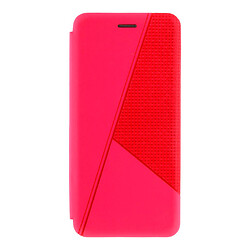Чехол (книжка) Xiaomi Poco M3 Pro / Redmi Note 10 5G, Twist, Crimson, Красный