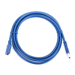 USB 3.0 подовжувач AM/AF, 1.0 м., Синій