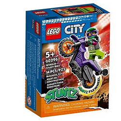 Конструктор LEGO City Каскадерский мотоцикл для становления дыбом