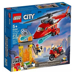Конструктор LEGO City Пожежний рятувальний вертоліт