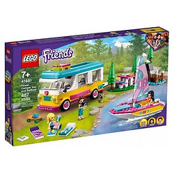 Конструктор LEGO Friends Лісовий будинок на колесах та яхта