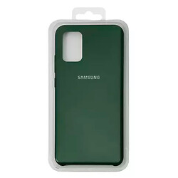 Чохол (накладка) Samsung A025 Galaxy A02S / M025 Galaxy M02s, Original Soft Case, Dark Green, Зелений