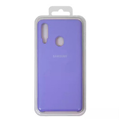 Чохол (накладка) Samsung A207 Galaxy A20S, Original Soft Case, Elegant Purple, Фіолетовий