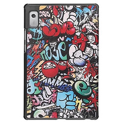 Чохол книжка) Lenovo TB310 Tab M9, BeCover Smart, Graffiti, Малюнок