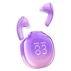 Bluetooth-гарнітура Acefast T9, Стерео, Фіолетовий