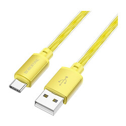 USB кабель Borofone BX95, Type-C, 1.0 м., Золотий