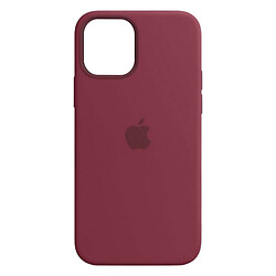 Чохол (накладка) Apple iPhone 12 Mini, Original Soft Case, Plum, Бордовий