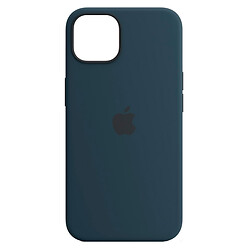 Чохол (накладка) Apple iPhone 13, Silicone Classic Case, Abyss Blue, MagSafe, Синій