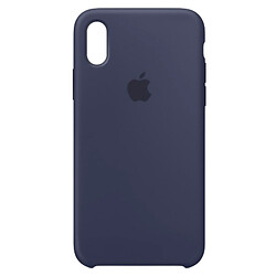 Чохол (накладка) Apple iPhone X / iPhone XS, Original Soft Case, Midnight Blue, Синій