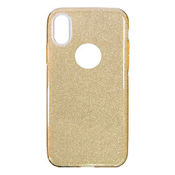 Чехол (накладка) Apple iPhone X / iPhone XS, Remax Glitter, Золотой