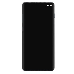 Дисплей (екран) Samsung G975 Galaxy S10 Plus, З сенсорним склом, З рамкою, IPS, Чорний
