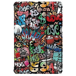 Чехол (книжка) Lenovo TB328 Tab M10, BeCover Smart, Graffiti, Рисунок, Черный