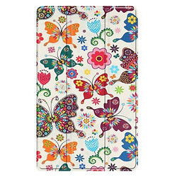 Чохол книжка) Lenovo Tab M8, BeCover Smart, Butterfly, Малюнок, Чорний