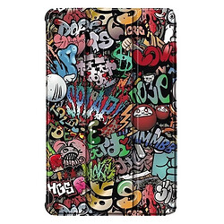 Чохол (книжка) Samsung P610 Galaxy Tab S6 Lite / P615 Galaxy Tab S6 Lite, BeCover Smart, Graffiti, Малюнок, Чорний