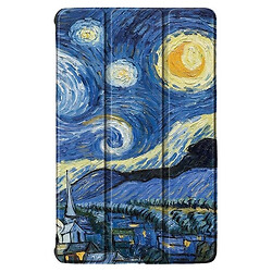 Чохол книжка) Samsung P610 Galaxy Tab S6 Lite / P615 Galaxy Tab S6 Lite, BeCover Smart, Night, Малюнок, Чорний