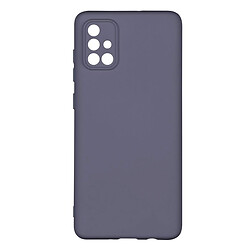 Чехол (накладка) Samsung A715 Galaxy A71, Original Soft Case, Dark Blue, Синий