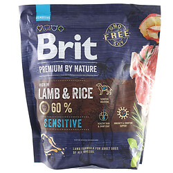 Корм для собак Brit Premium Sensitive Ягненок 1 кг