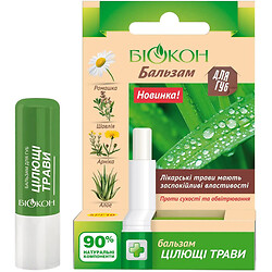 Бальзам для губ Биокон Целебные травы SPF10 4,6 г
