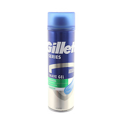 Гель для бритья GILLETTE TGS Sensitive Skin с алоэ 200 мл